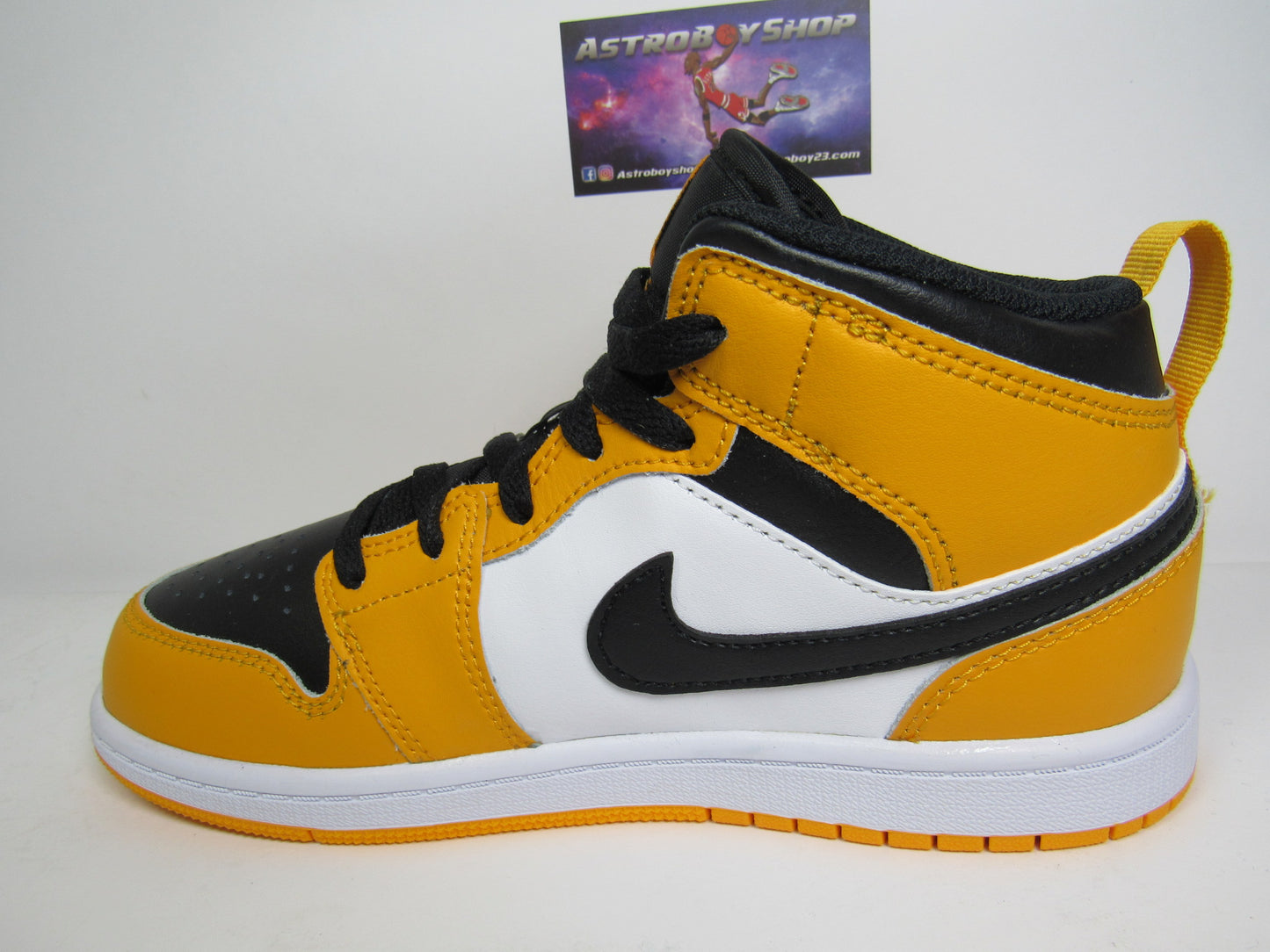 JORDAN 1 MID TAXI PS KIDS EN CAJA (22CM)