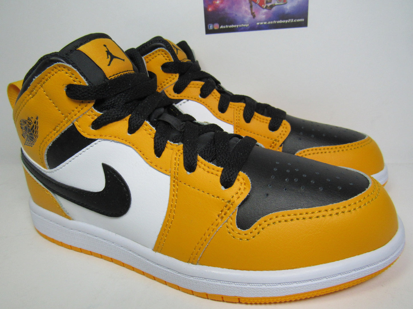 JORDAN 1 MID TAXI PS KIDS EN CAJA (22CM)