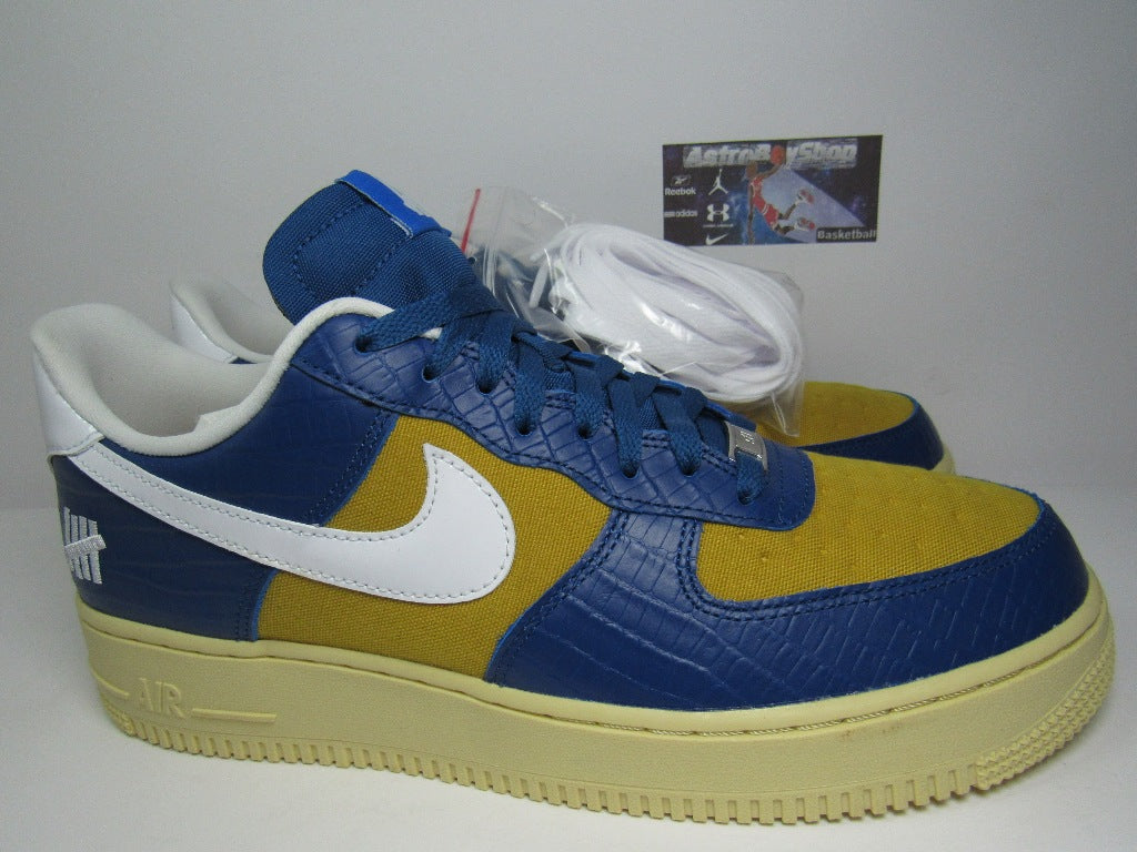 NIKE AF1 X UNDEFEATED 5 ON IT BLUE EN CAJA