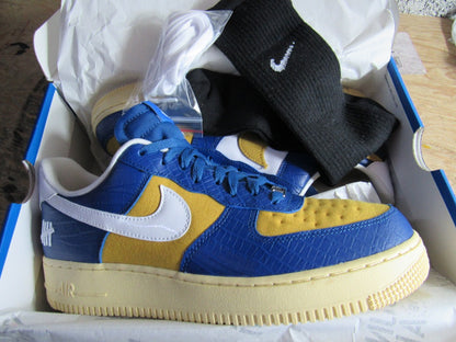 NIKE AF1 X UNDEFEATED 5 ON IT BLUE EN CAJA