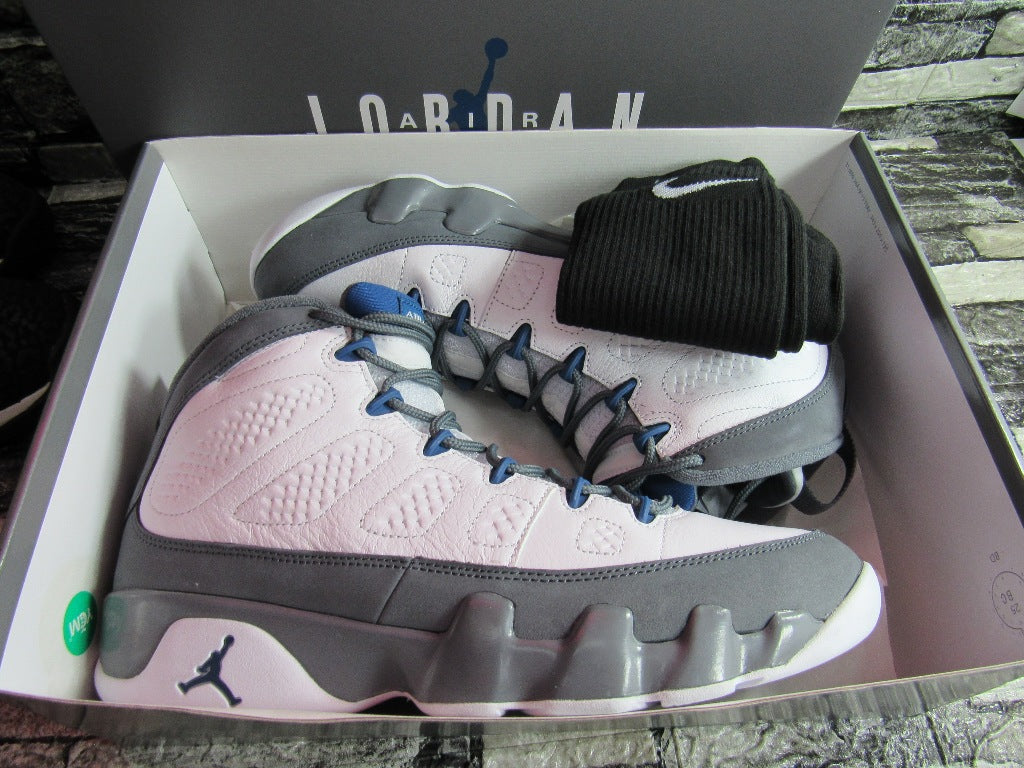 JORDAN 9 FLINT GREY EN CAJA