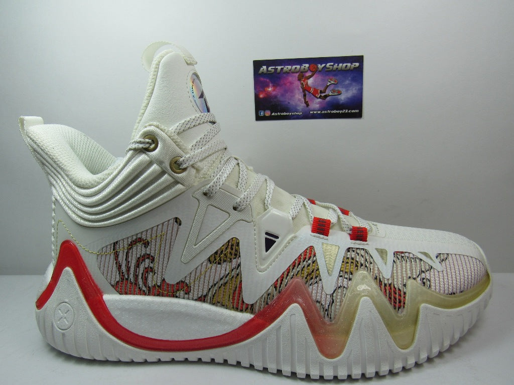 XTEP LINGREEN MICHAEL BEASLEY WHITE EN CAJA CON EXTRA LACES