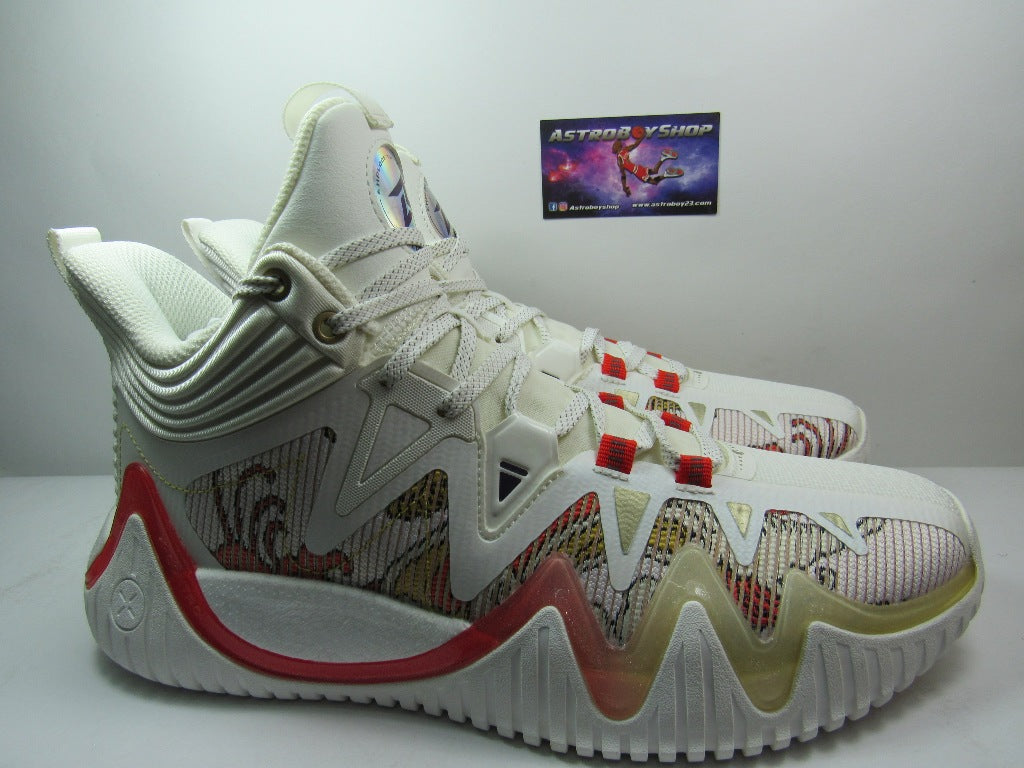 XTEP LINGREEN MICHAEL BEASLEY WHITE EN CAJA CON EXTRA LACES