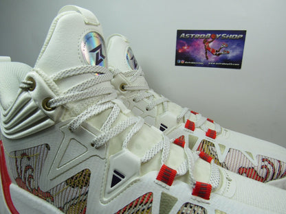 XTEP LINGREEN MICHAEL BEASLEY WHITE EN CAJA CON EXTRA LACES