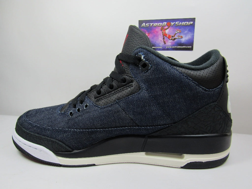 JORDAN 3 X LEVIS INDIGO EN CAJA