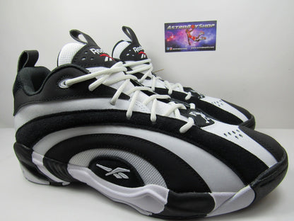 RBK SHAQNOSIS LOW BLACK AND WHITE EN CAJA