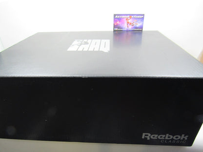 RBK SHAQNOSIS LOW BLACK AND WHITE EN CAJA