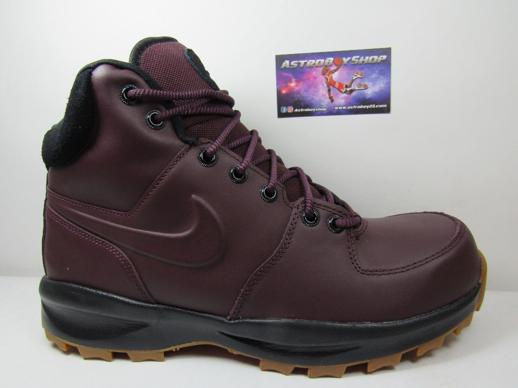 BOTAS NIKE MANOA LEATHER BURGUNDY EN CAJA