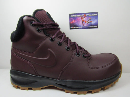 BOTAS NIKE MANOA LEATHER BURGUNDY EN CAJA