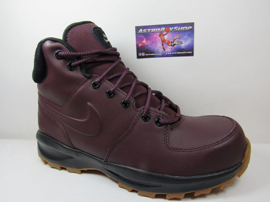 BOTAS NIKE MANOA LEATHER BURGUNDY EN CAJA