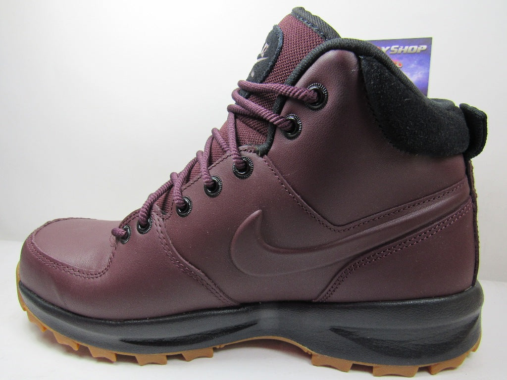 BOTAS NIKE MANOA LEATHER BURGUNDY EN CAJA