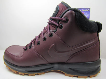 BOTAS NIKE MANOA LEATHER BURGUNDY EN CAJA