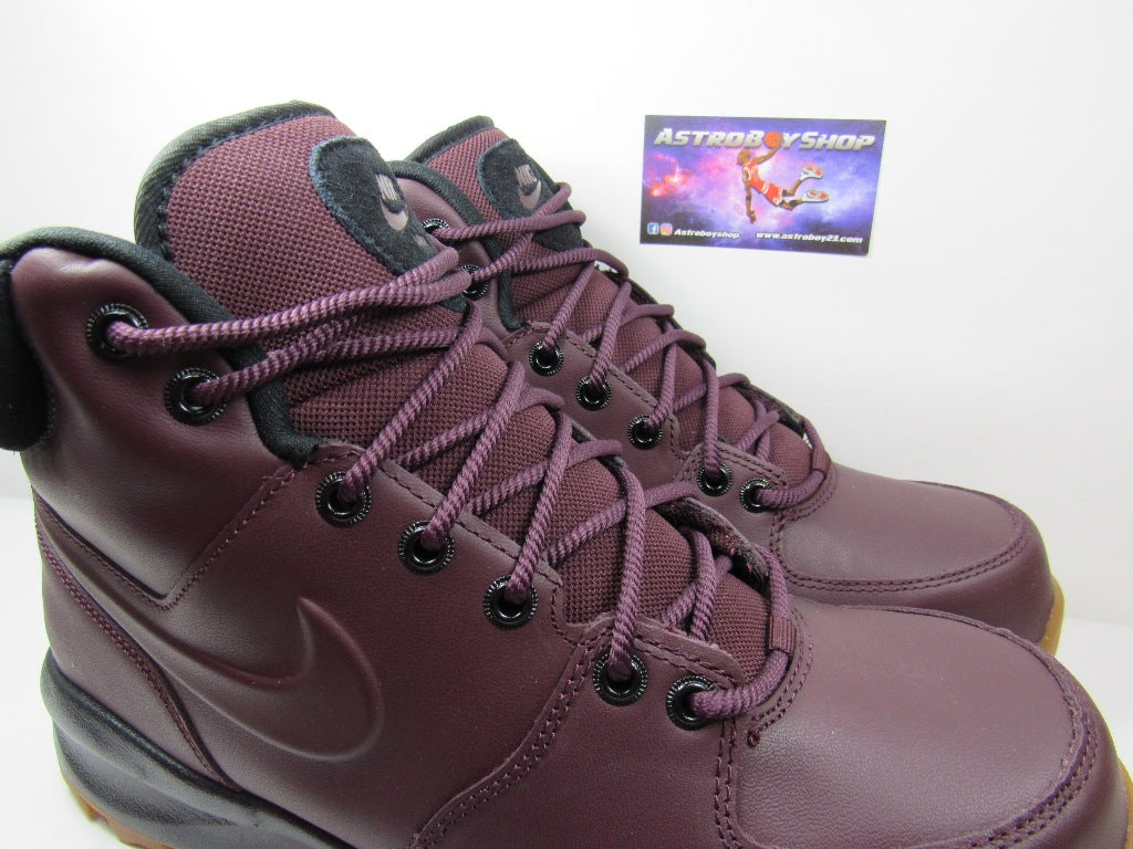 BOTAS NIKE MANOA LEATHER BURGUNDY EN CAJA