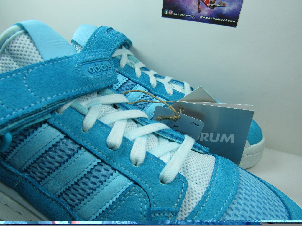 ADIDAS FORUM 84 LOW 8K CLEAR AQUA EN CAJA