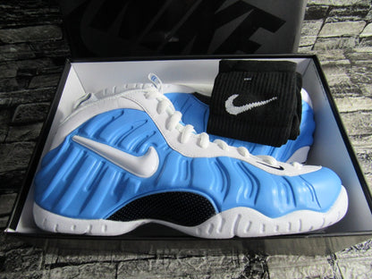 NIKE FOAMPOSITE PRO UNIVERSITY BLUE EN CAJA