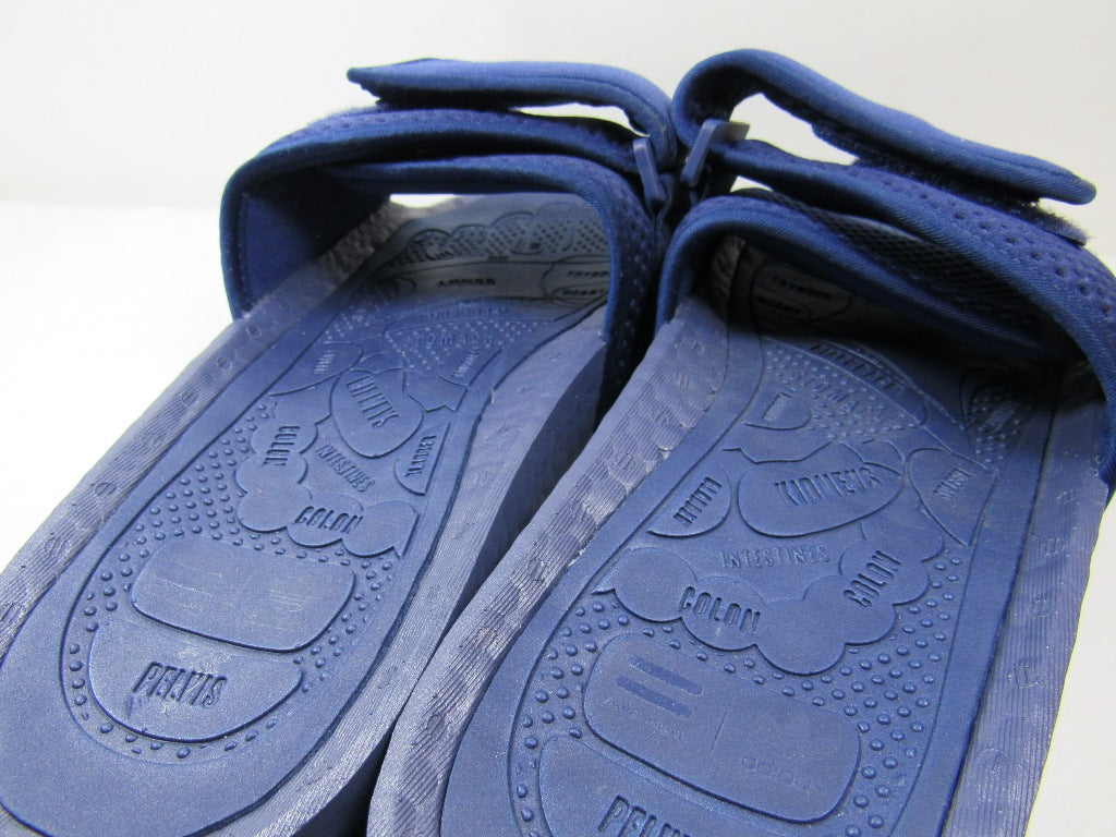 SANDALIAS ADIDAS BOOST HU HU PHARELL NAVY EN CAJA BLUE