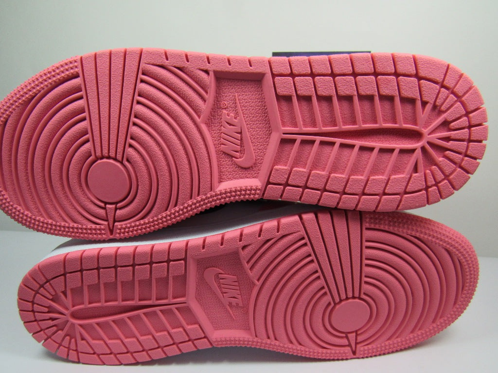 JORDAN 1 MID KIDS PINK GAZE EN CAJA