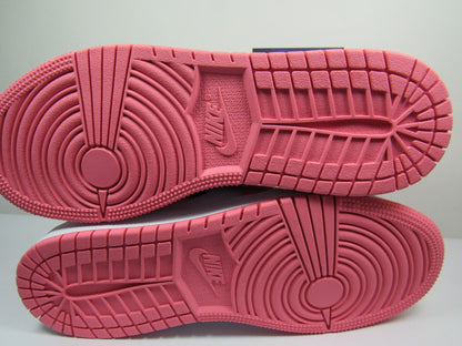 JORDAN 1 MID KIDS PINK GAZE EN CAJA