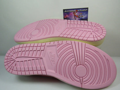 JORDAN 1 LOW X TRAVIS SCOTT TROPICAL PINK EN CAJA