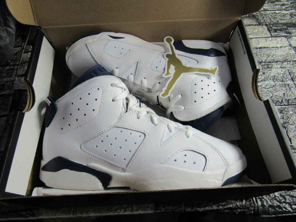 JORDAN 6 MIDNIGHT NAVY PS KIDS (22 CM)