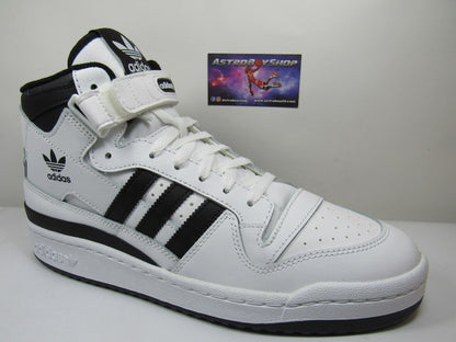 ADIDAS FORUM MID WHITE & BLACK EN CAJA (29 MEX)