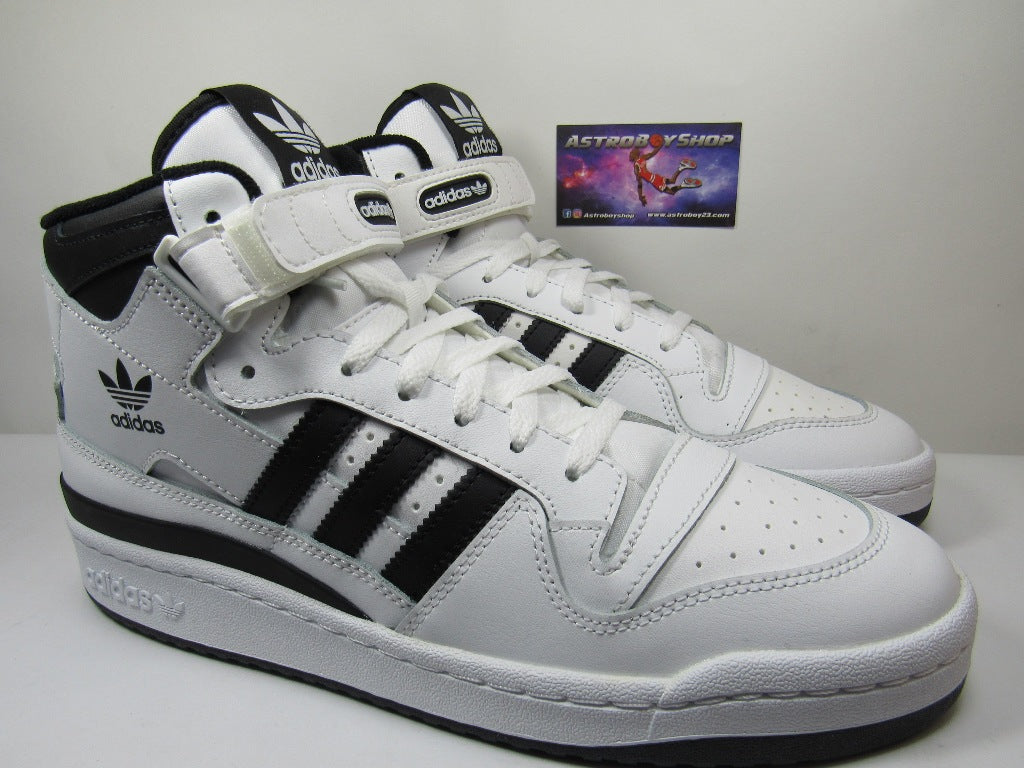 ADIDAS FORUM MID WHITE & BLACK EN CAJA (29 MEX)