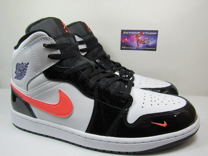 JORDAN 1 MID MISMATCH PATENT EN CAJA (30 MEX)