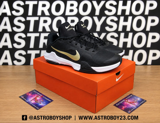 NIKE AIR MAX IMPACT 4 BLACK GOLD EN CAJA