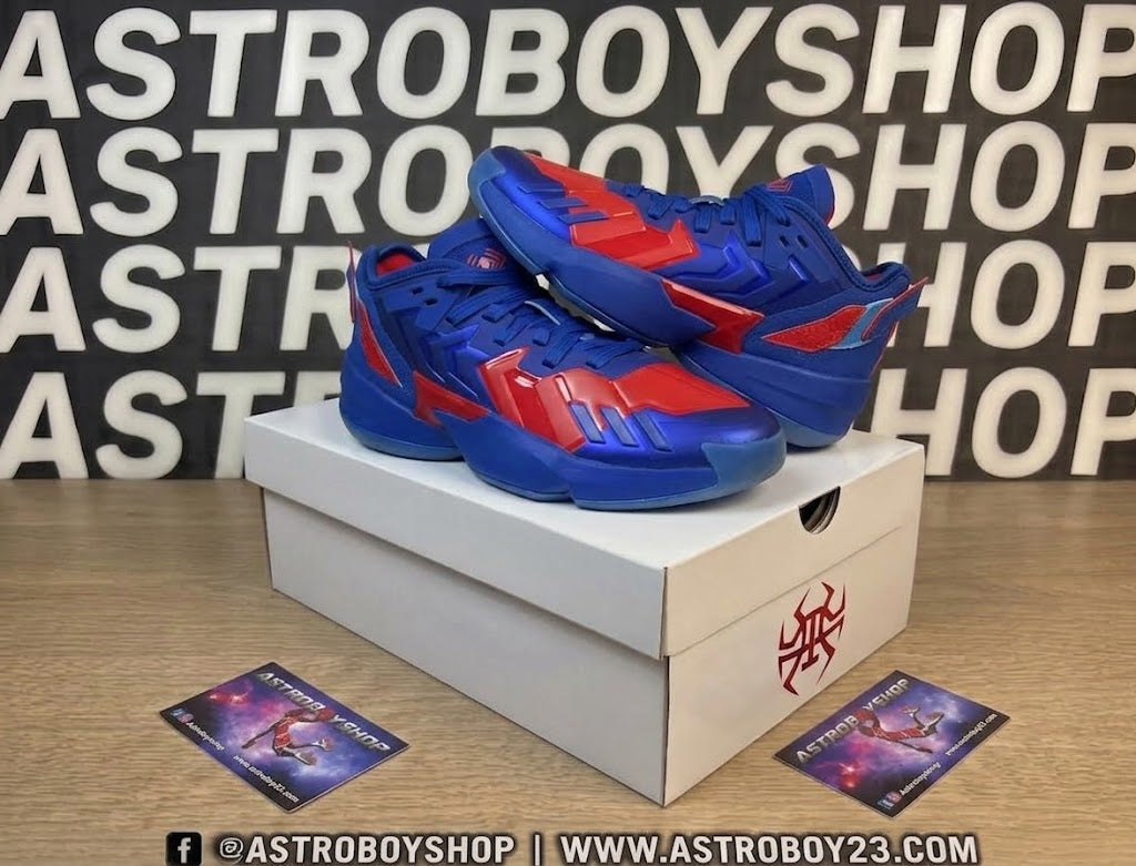 ADIDAS DONT ISSUE 4 SPIDER MAN BLUE KIDS EN CAJA
