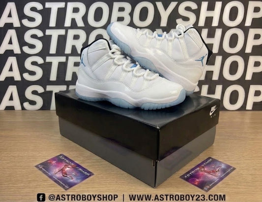 JORDAN 11 LEGEND BLUE KIDS EN CAJA  (24 MEX)
