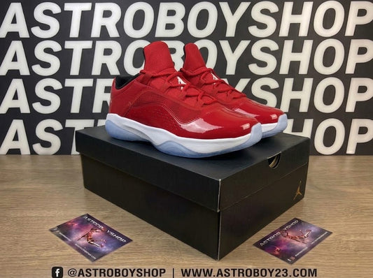JORDAN 11 LOW CMFT RED EN CAJA