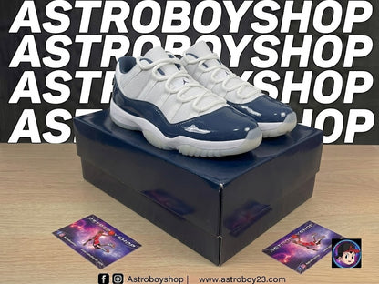 JORDAN 11 LOW DIFFUSED BLUE EN CAJA