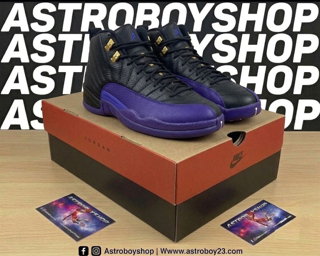 JORDAN 12 FIELD PURPLE EN CAJA