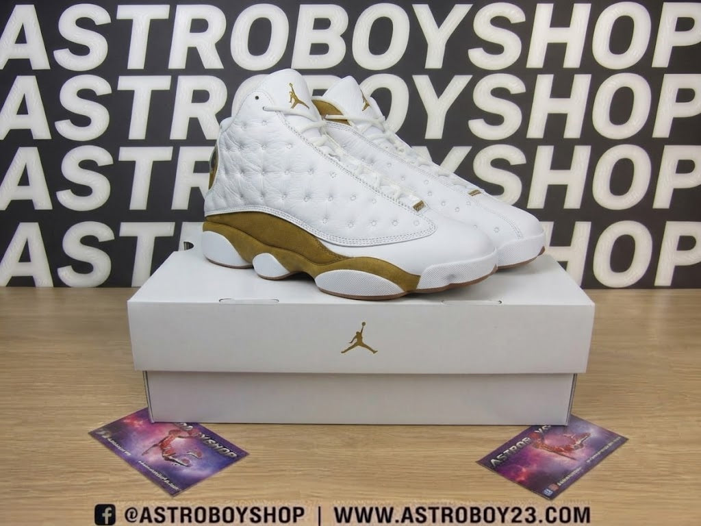 JORDAN 13 WHEAT WHITE EN CAJA