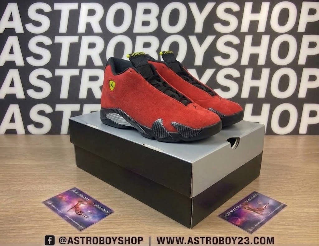 JORDAN 14 FERRARI 2025 EN CAJA