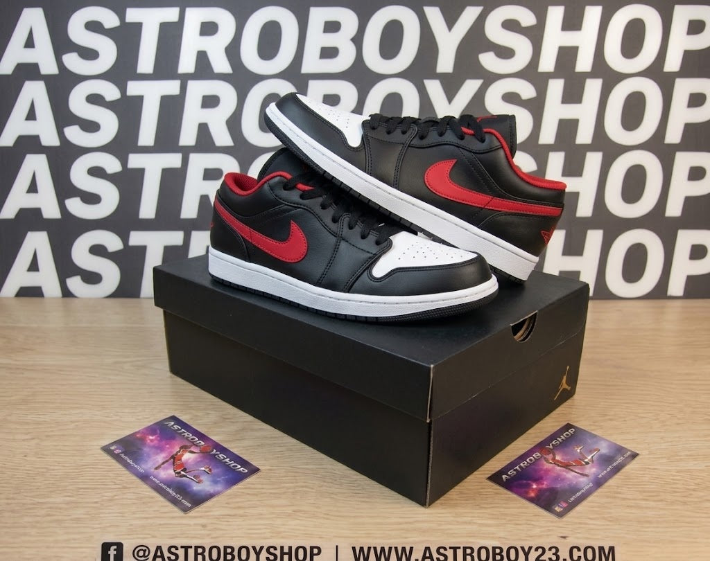 JORDAN 1 LOW WHITE TOE EDITION EN CAJA