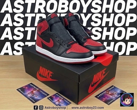 JORDAN 1 HIGH 85 BRED BANNED 2025 EN CAJA