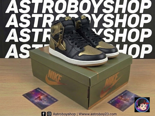 JORDAN 1 HIGH METALLIC GOLD EN CAJA