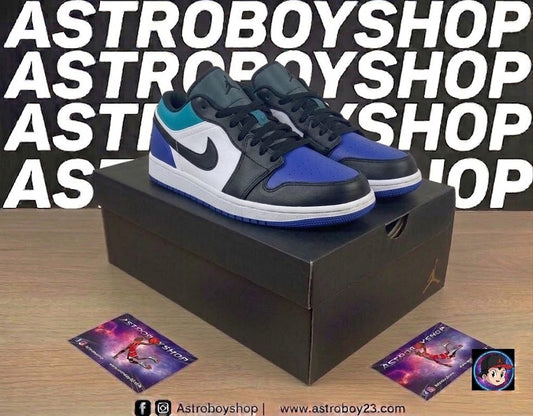 JORDAN 1 LOW AQUA EN CAJA