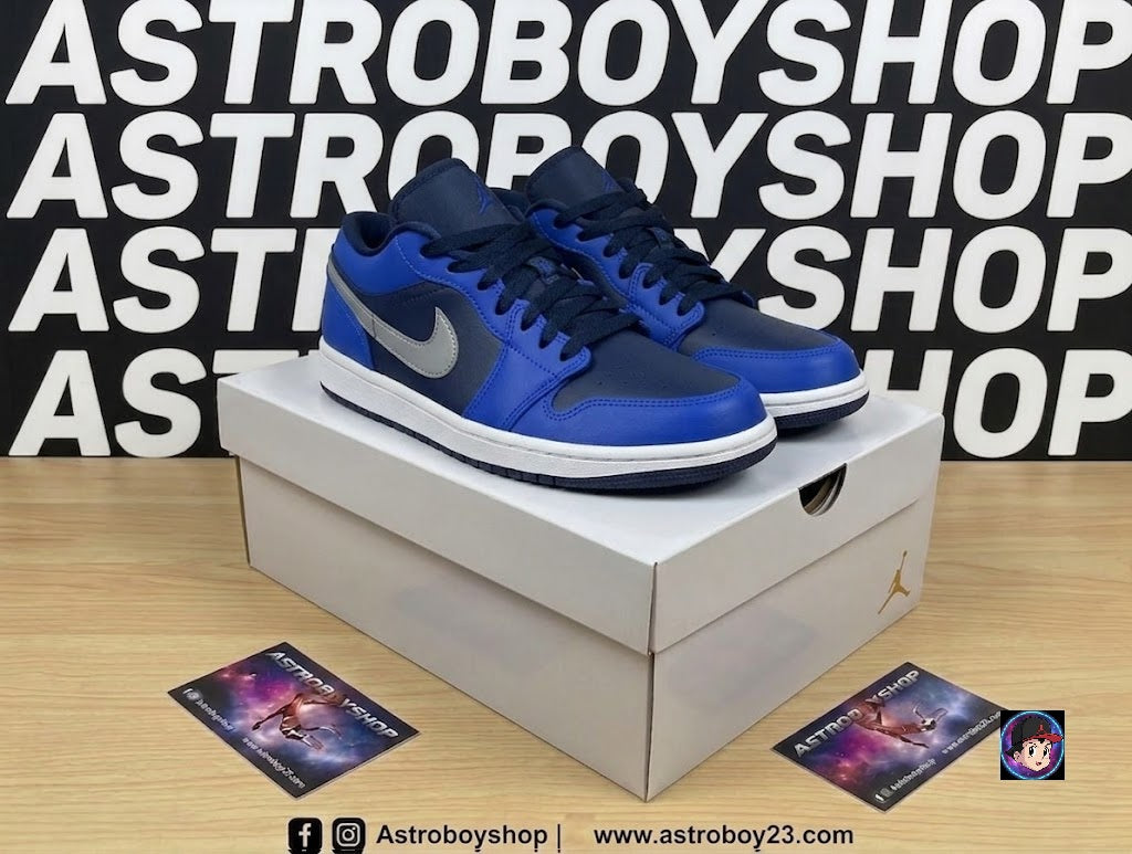 JORDAN 1 LOW WMNS GAME ROYAL EN CAJA