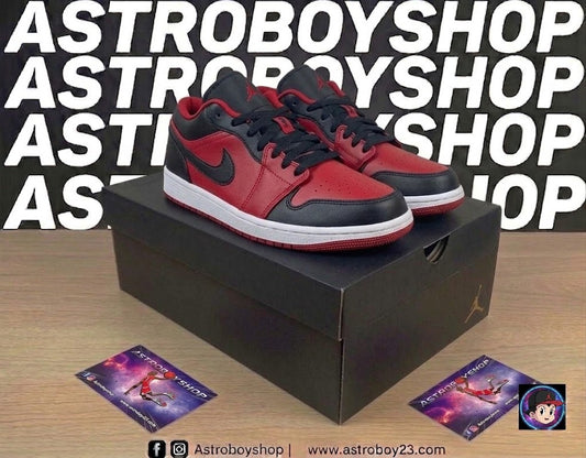 JORDAN 1 LOW REVERSE BRED PEBBLED EN CAJA oferta