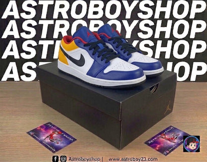 JORDAN 1 LOW ROYAL YELLOW EN CAJA