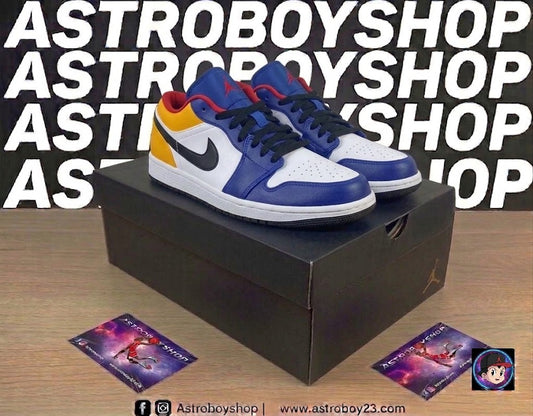 JORDAN 1 LOW ROYAL YELLOW EN CAJA
