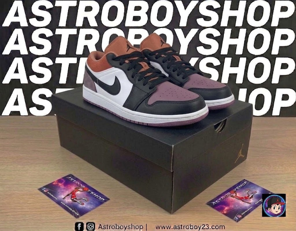 JORDAN 1 LOW SKY MAUVE EN CAJA