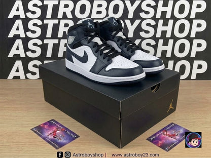 JORDAN 1 MID ARMORY NAVY AZUL MARINO EN CAJA