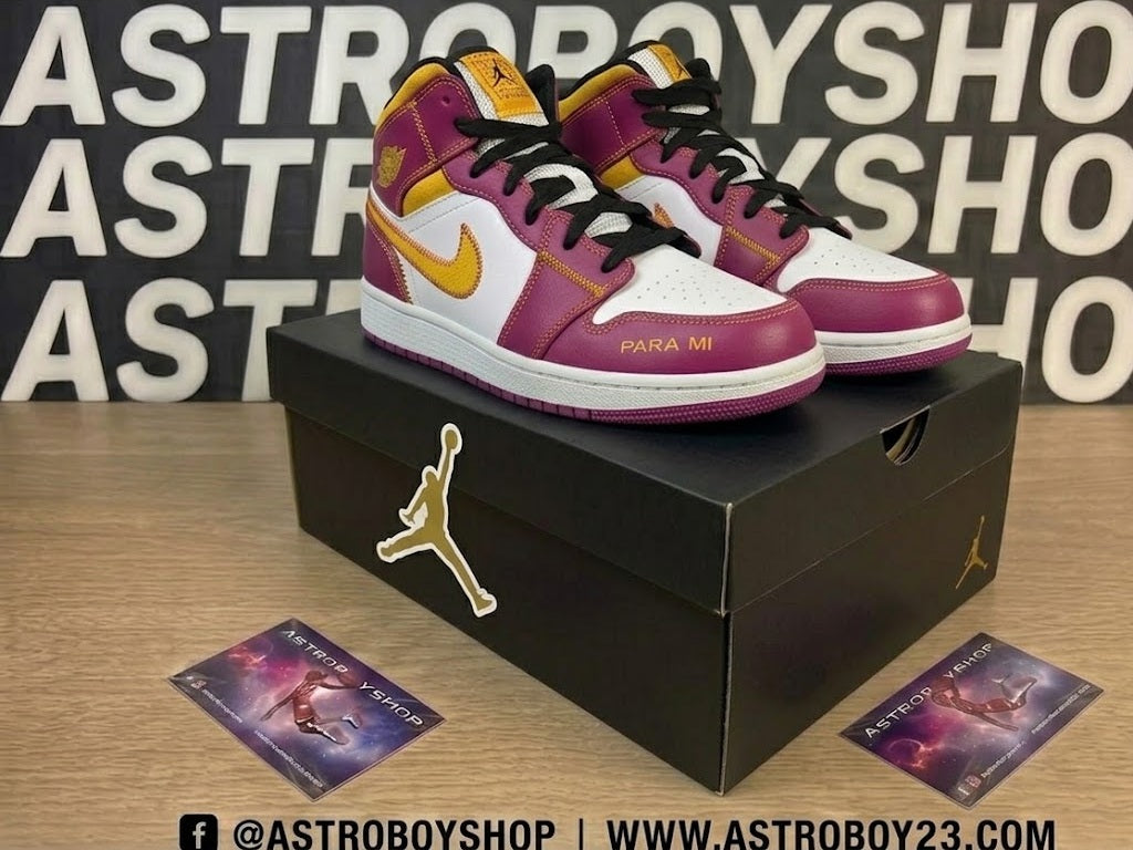 JORDAN 1 MID DIA DE MUERTOS KIDS EN CAJA