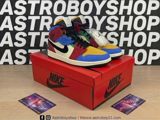 JORDAN 1 MID FEARLESS BLUE THE GREAT EDICION LIMITADA