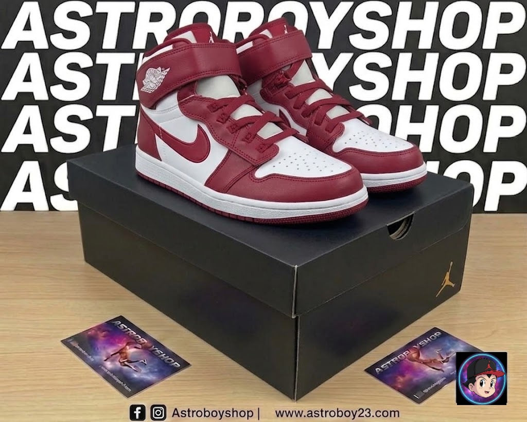 JORDAN 1 HI FLYEASE CARDINAL EN CAJA