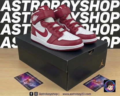 JORDAN 1 HI FLYEASE CARDINAL EN CAJA