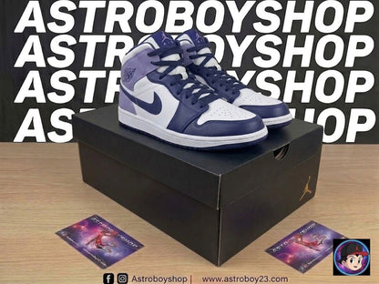 JORDAN 1 MID MULBERRY EN CAJA